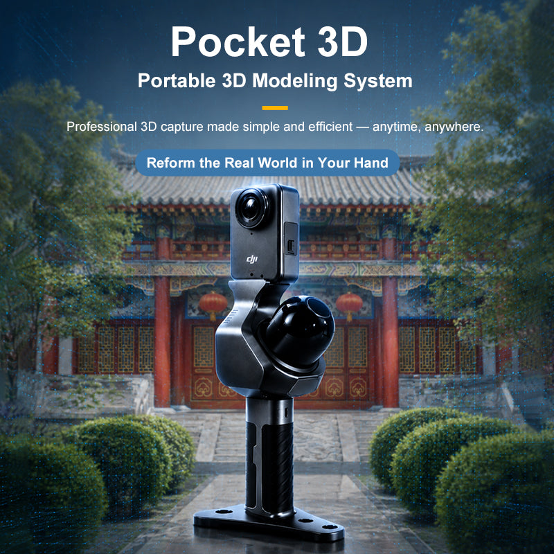 Pocket 3D Handheld 3D Scanner – 16-Line LiDAR · 2 cm Accuracy