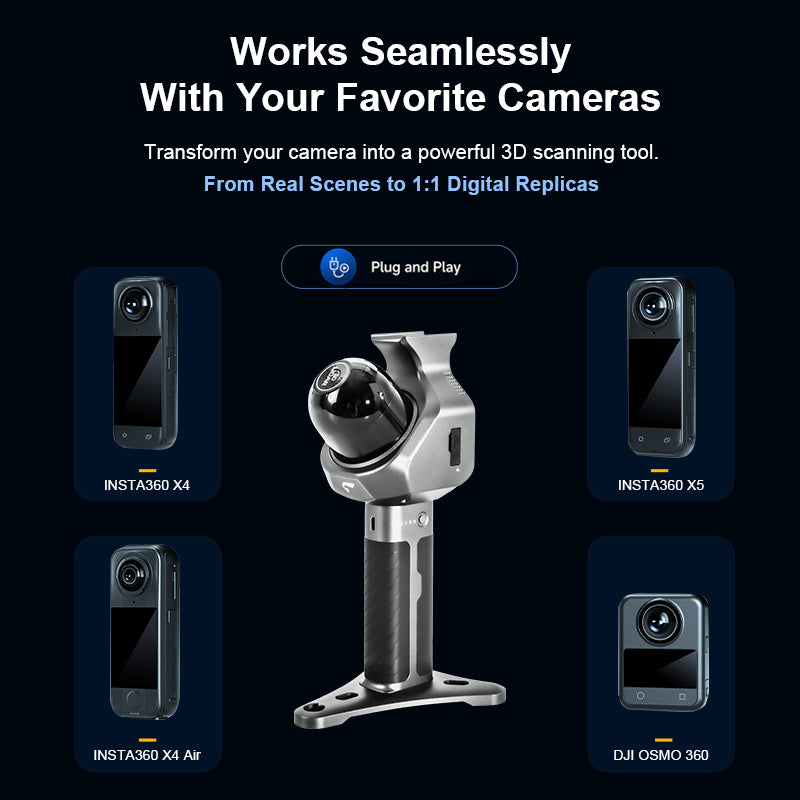 Pocket 3D Handheld 3D Scanner – 16-Line LiDAR · 2 cm Accuracy